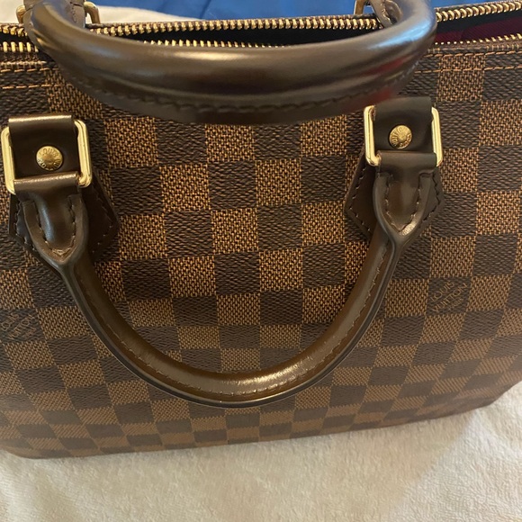 LOUIS VUITTON DAMIER EBENE PATTERN SPEEDY 30 - Picture 3 of 14